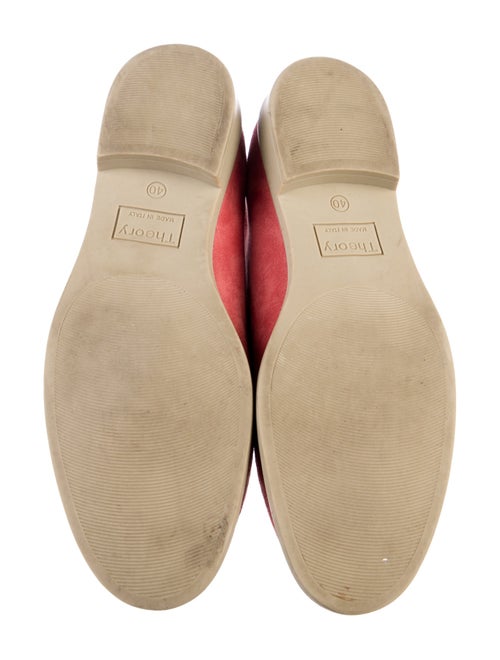 Theory Suede Oxfords