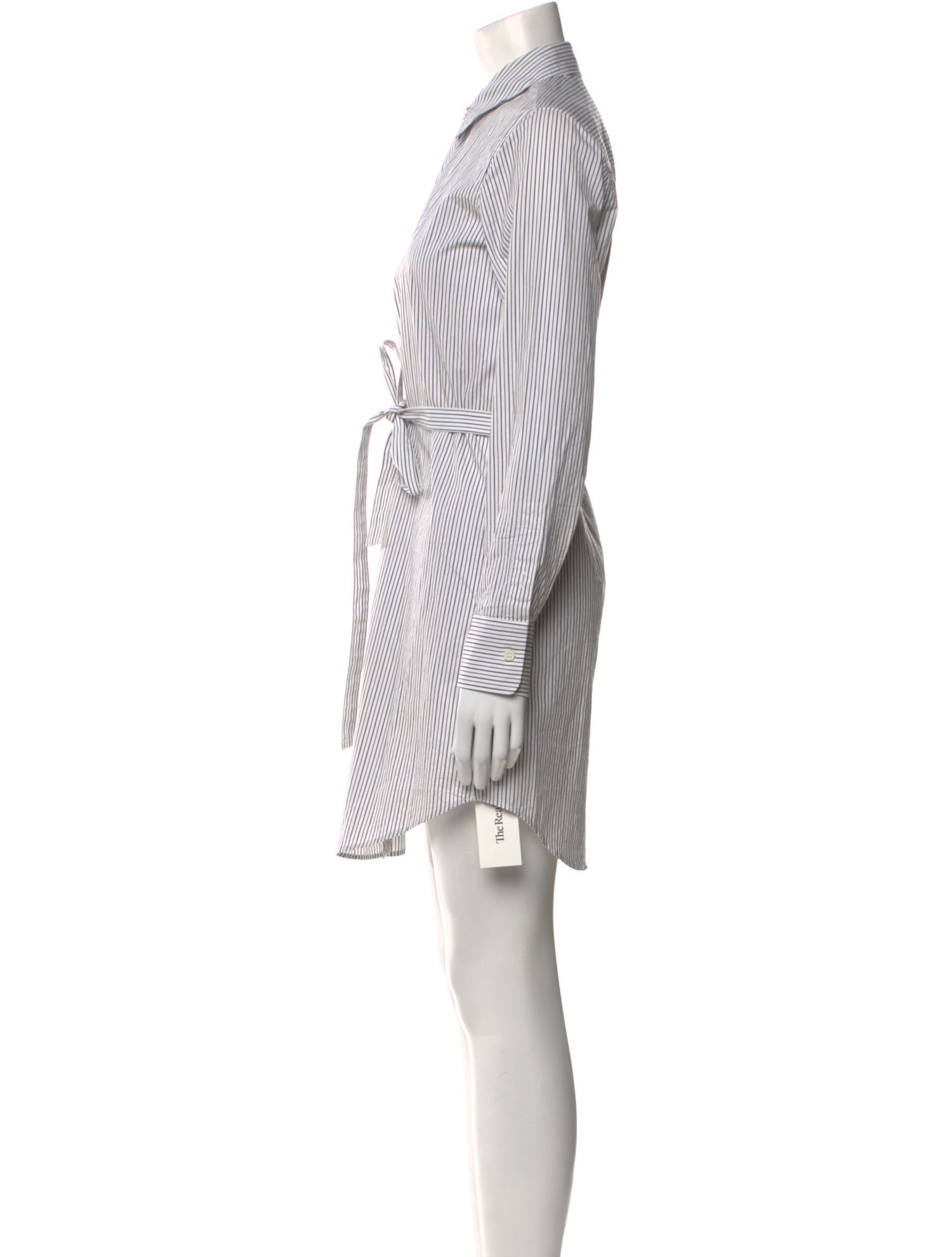 Theory Striped Mini Dress