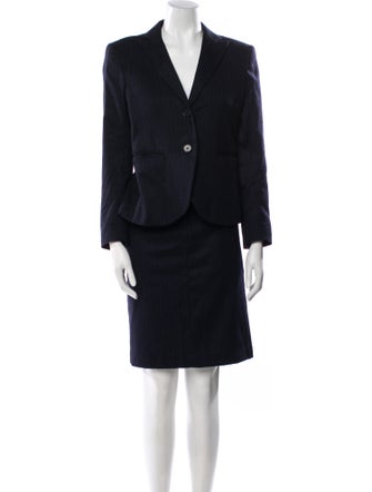Theory Wool Skirt Suit