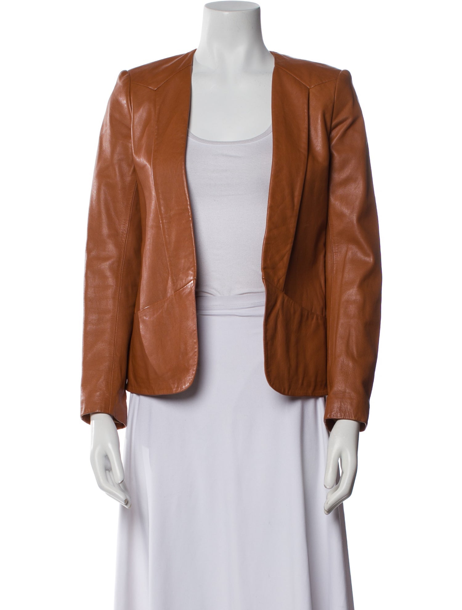 Theory Leather Evening Jacket