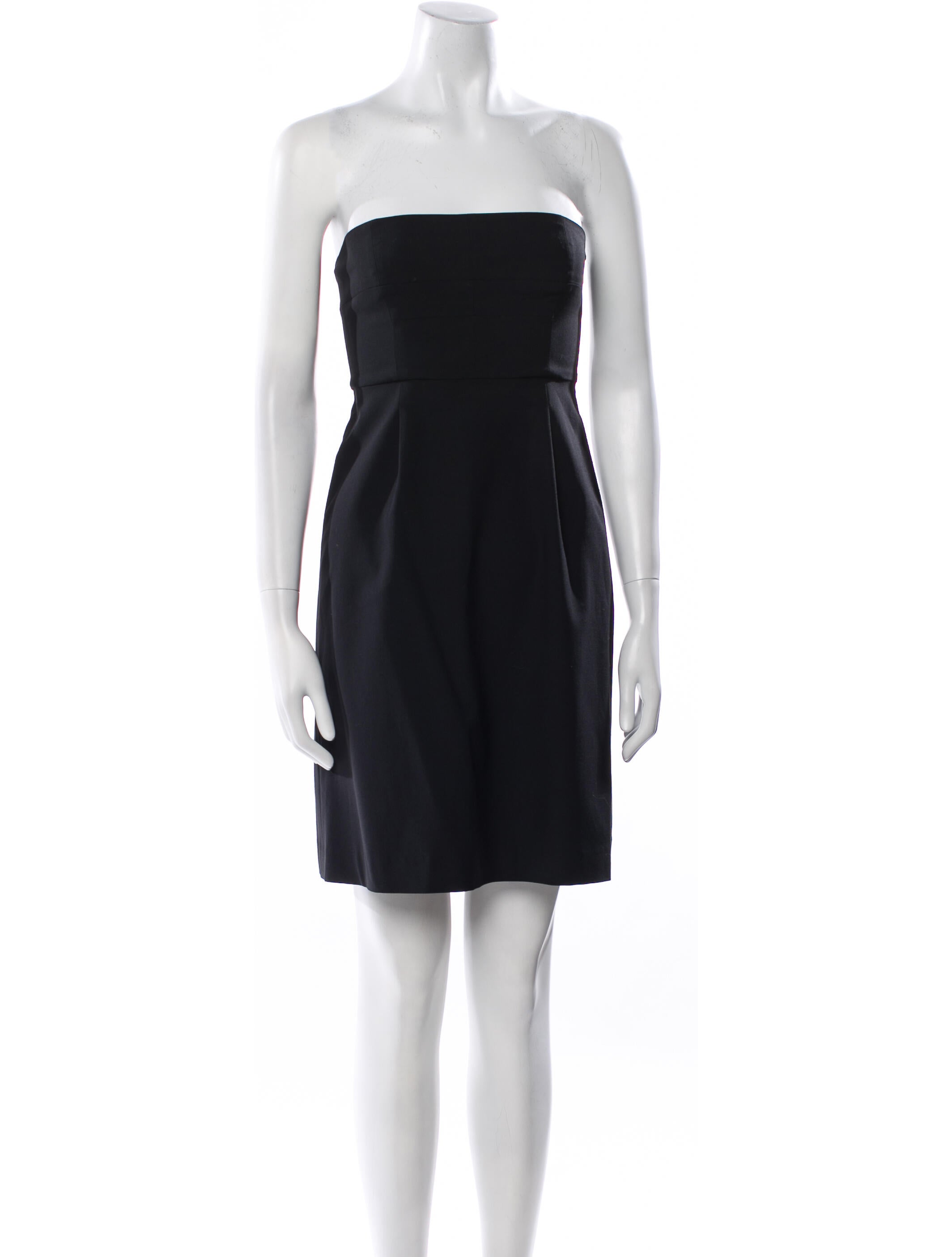 Theory Strapless Mini Dress