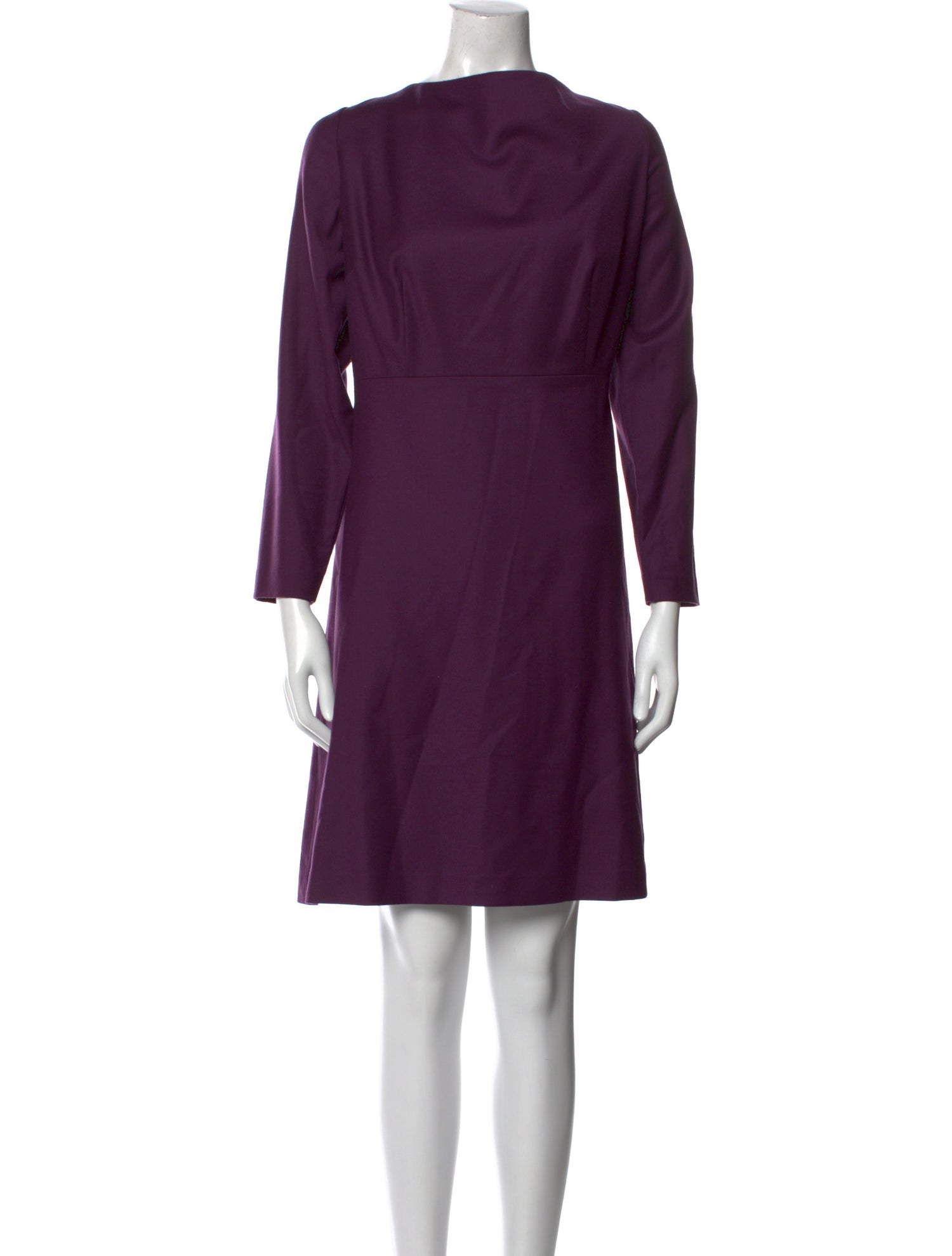 Theory Virgin Wool Knee-Length Dress