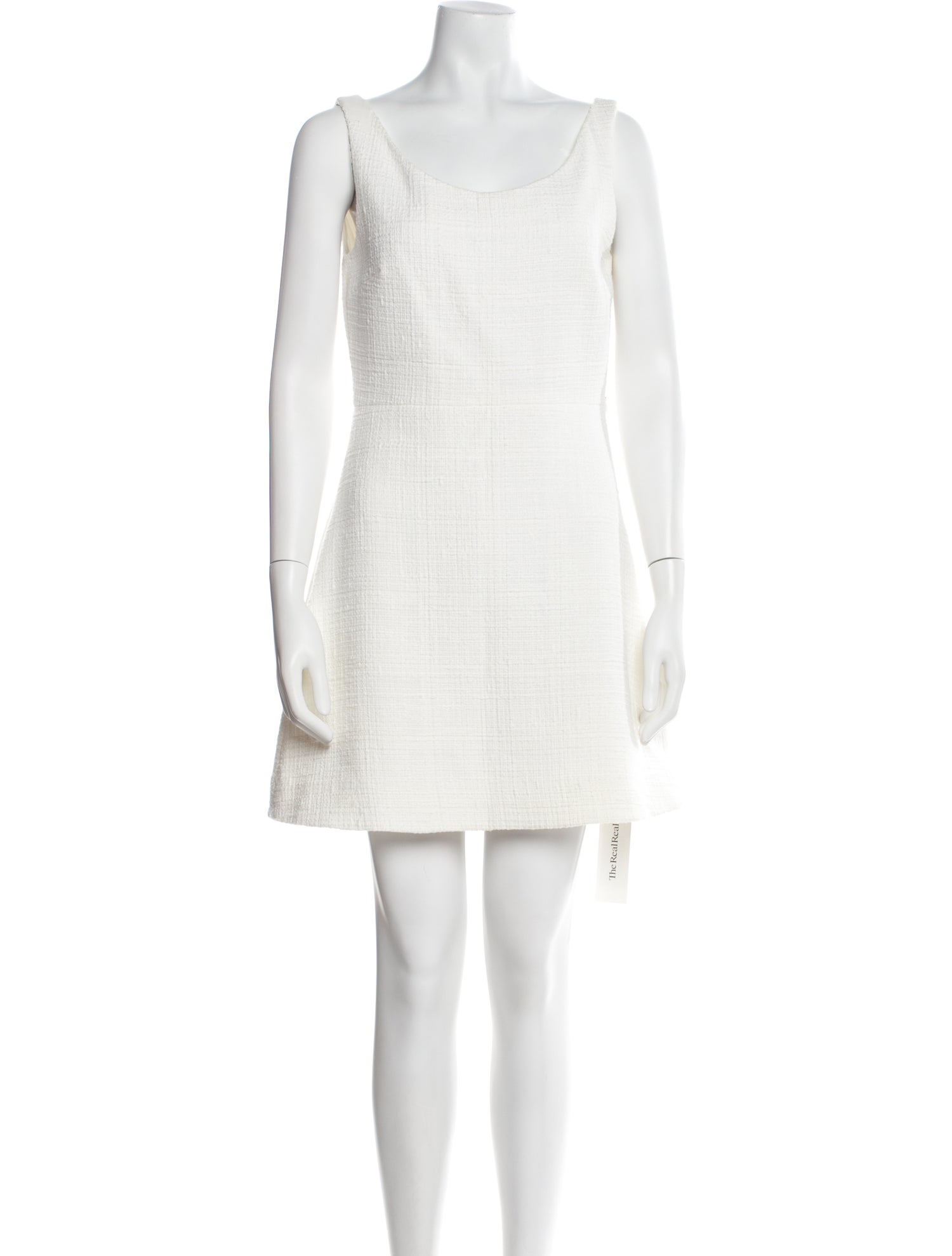 Theory Scoop Neck Mini Dress