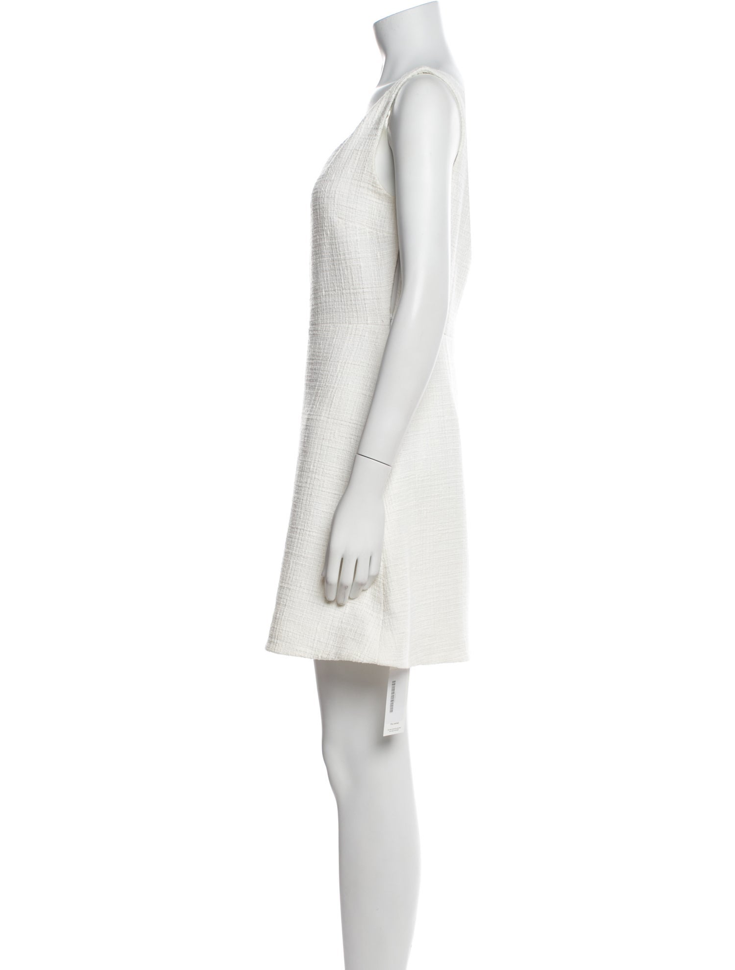 Theory Scoop Neck Mini Dress