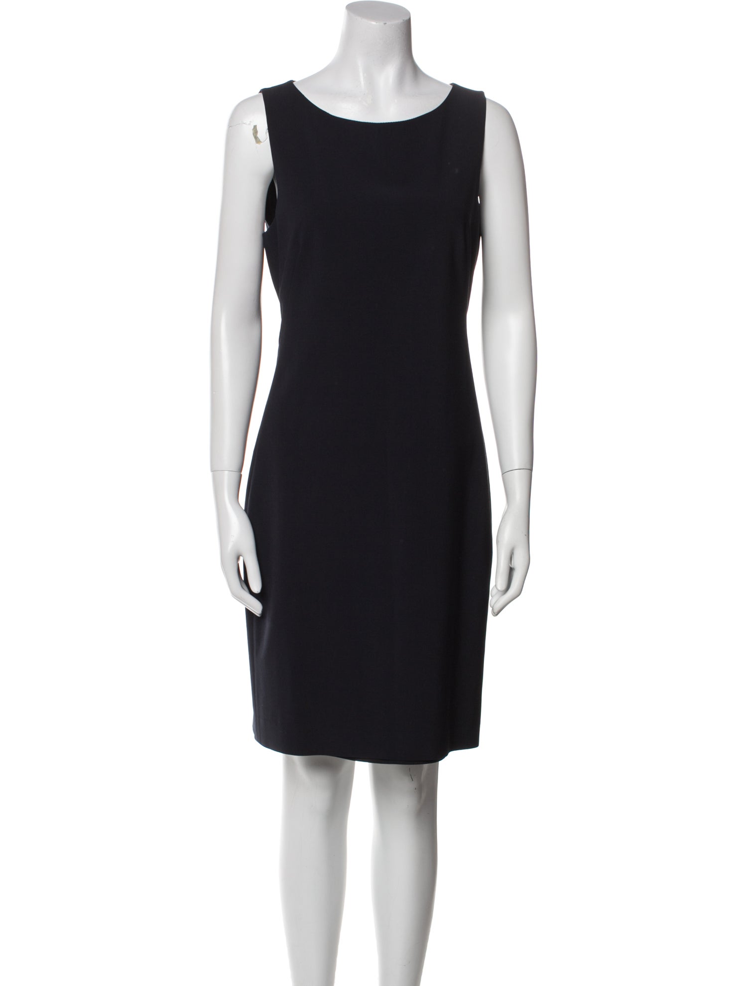 Theory Scoop Neck Knee-Length Dress