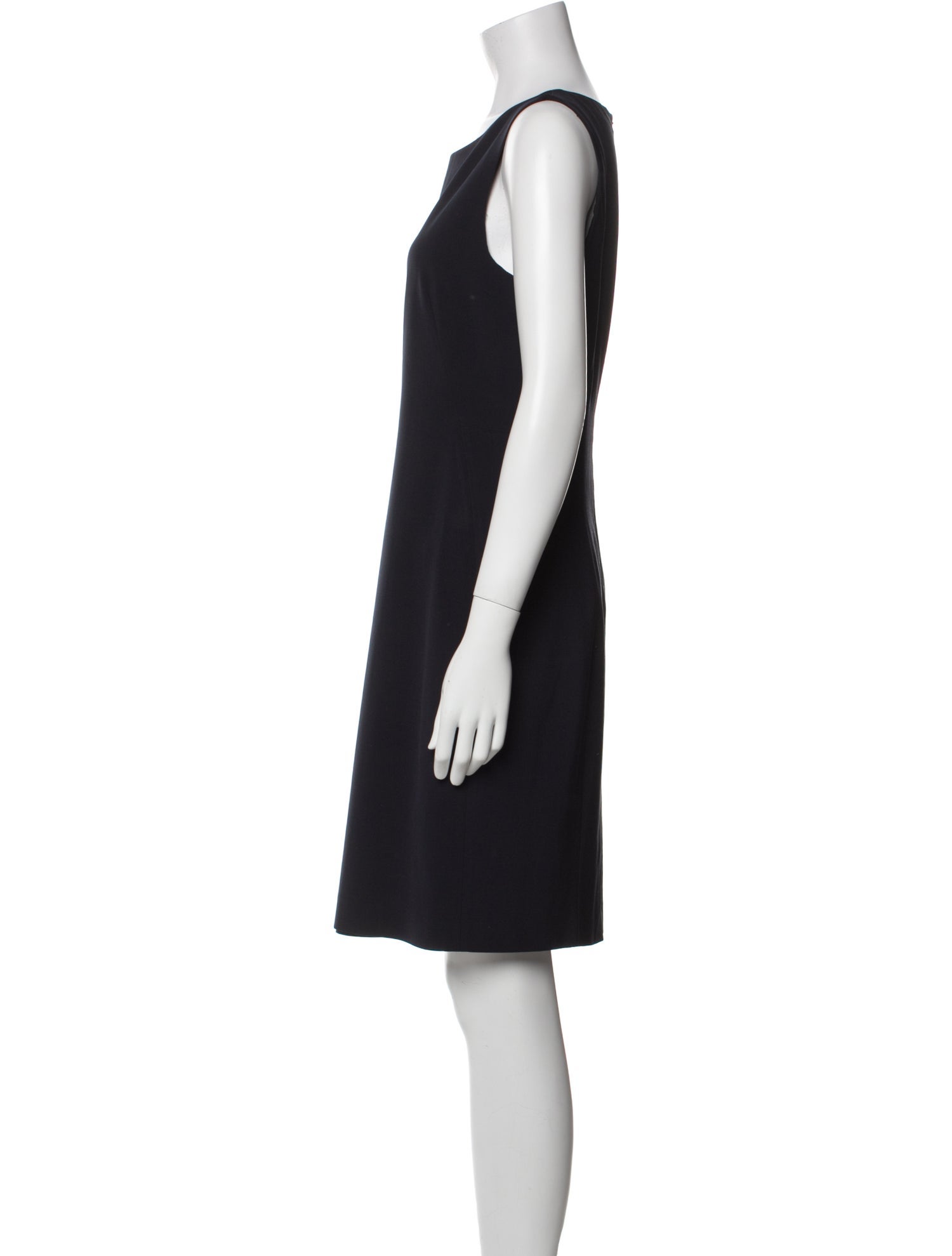 Theory Scoop Neck Knee-Length Dress