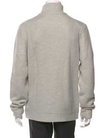 Theory Wool Turtleneck Cardigan