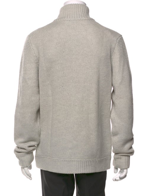Theory Wool Turtleneck Cardigan