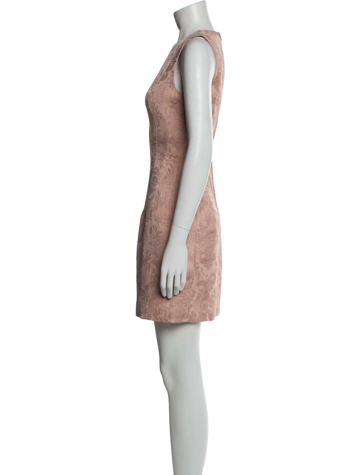 Theory Lace Pattern Mini Dress