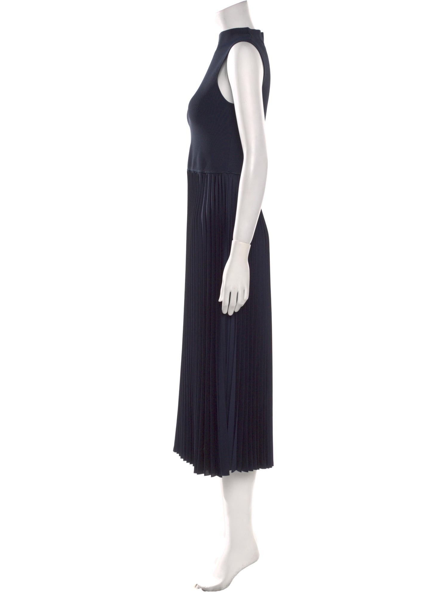 Theory Mock Neck Long Dress