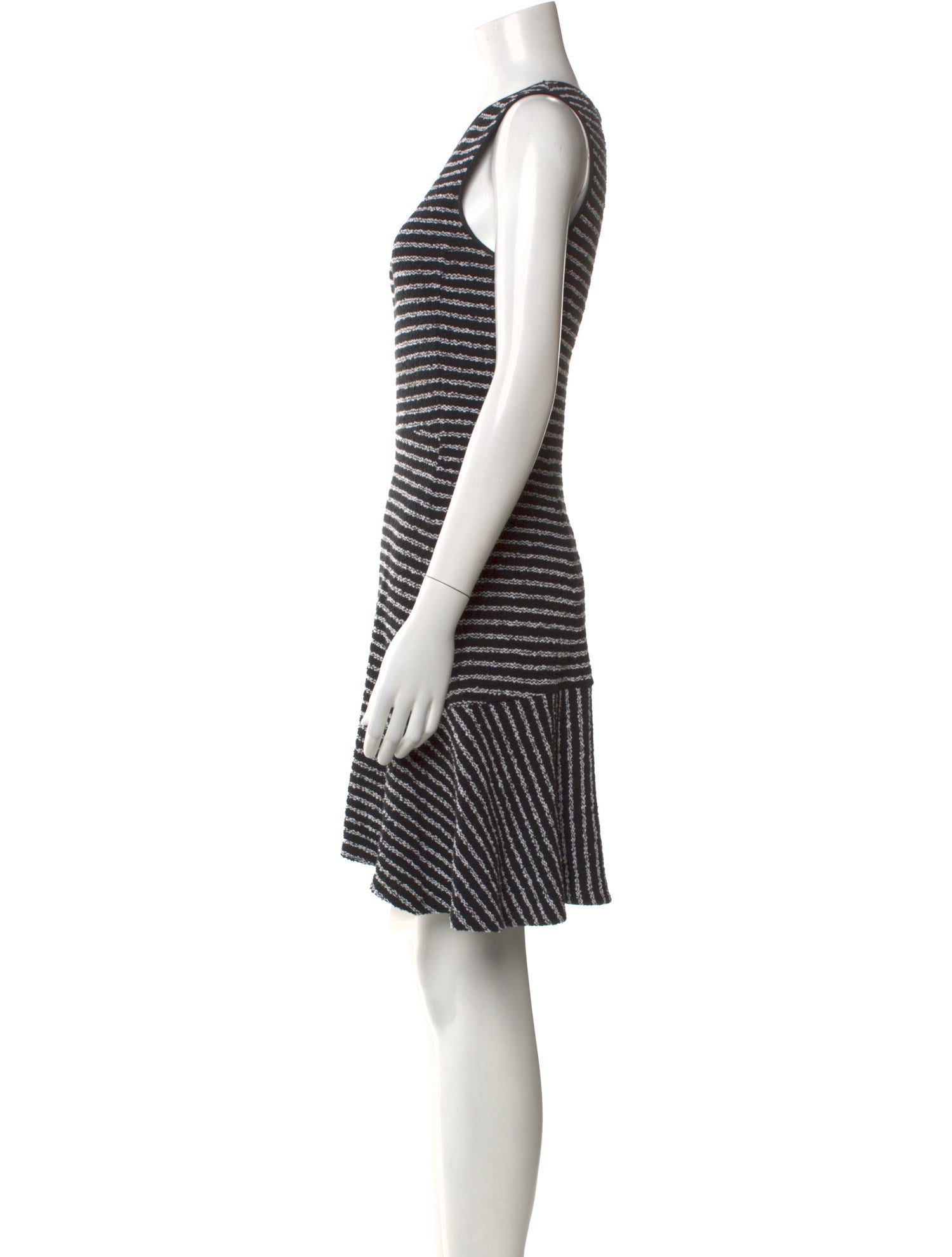 Theory Striped Mini Dress