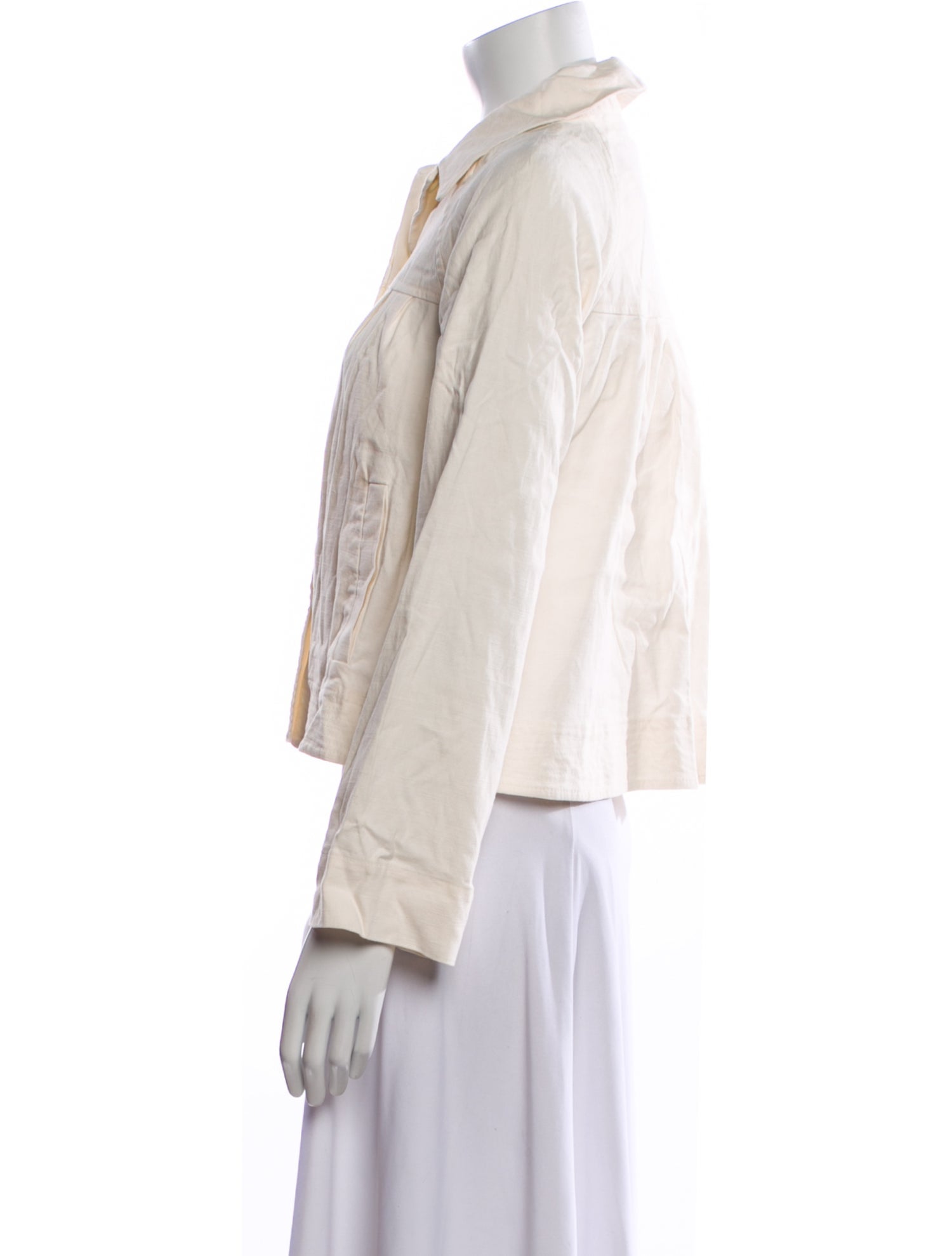 Theory Linen Biker Jacket