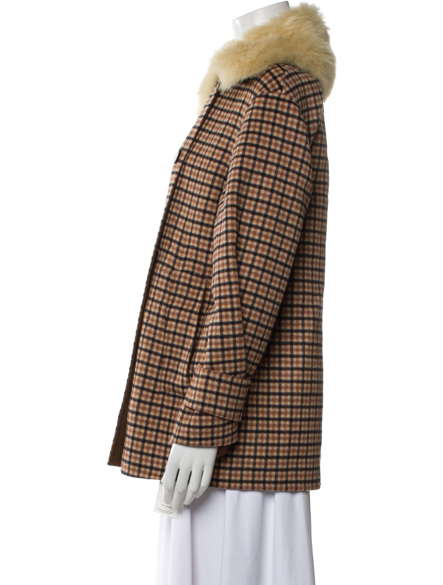 Theory Plaid Print Jacket