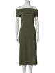 Theory Off-The-Shoulder Midi Length Dress