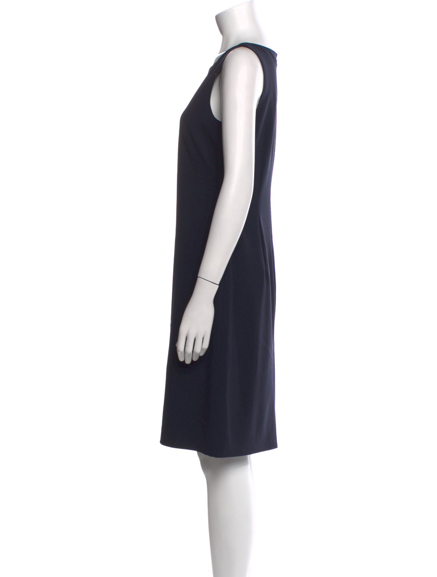 Theory Virgin Wool Knee-Length Dress