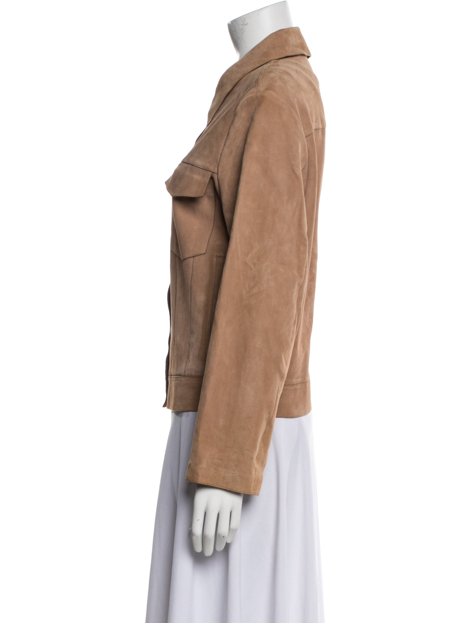 Theory Leather Denim Jacket