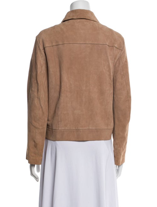 Theory Leather Denim Jacket