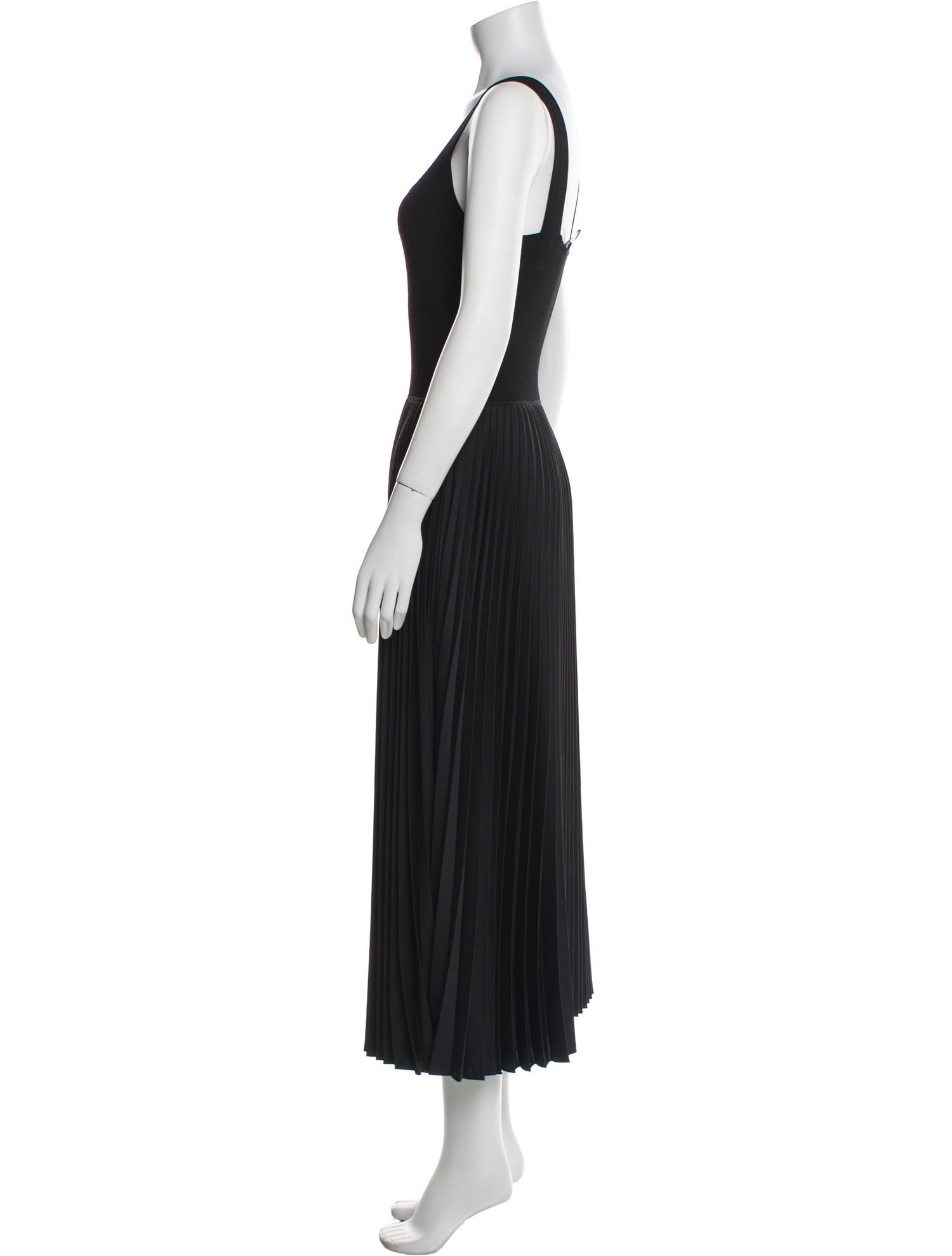 Theory Square Neckline Long Dress