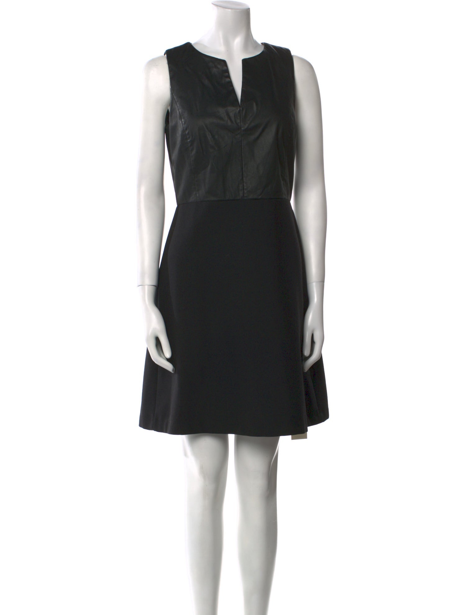 Theory Leather Mini Dress