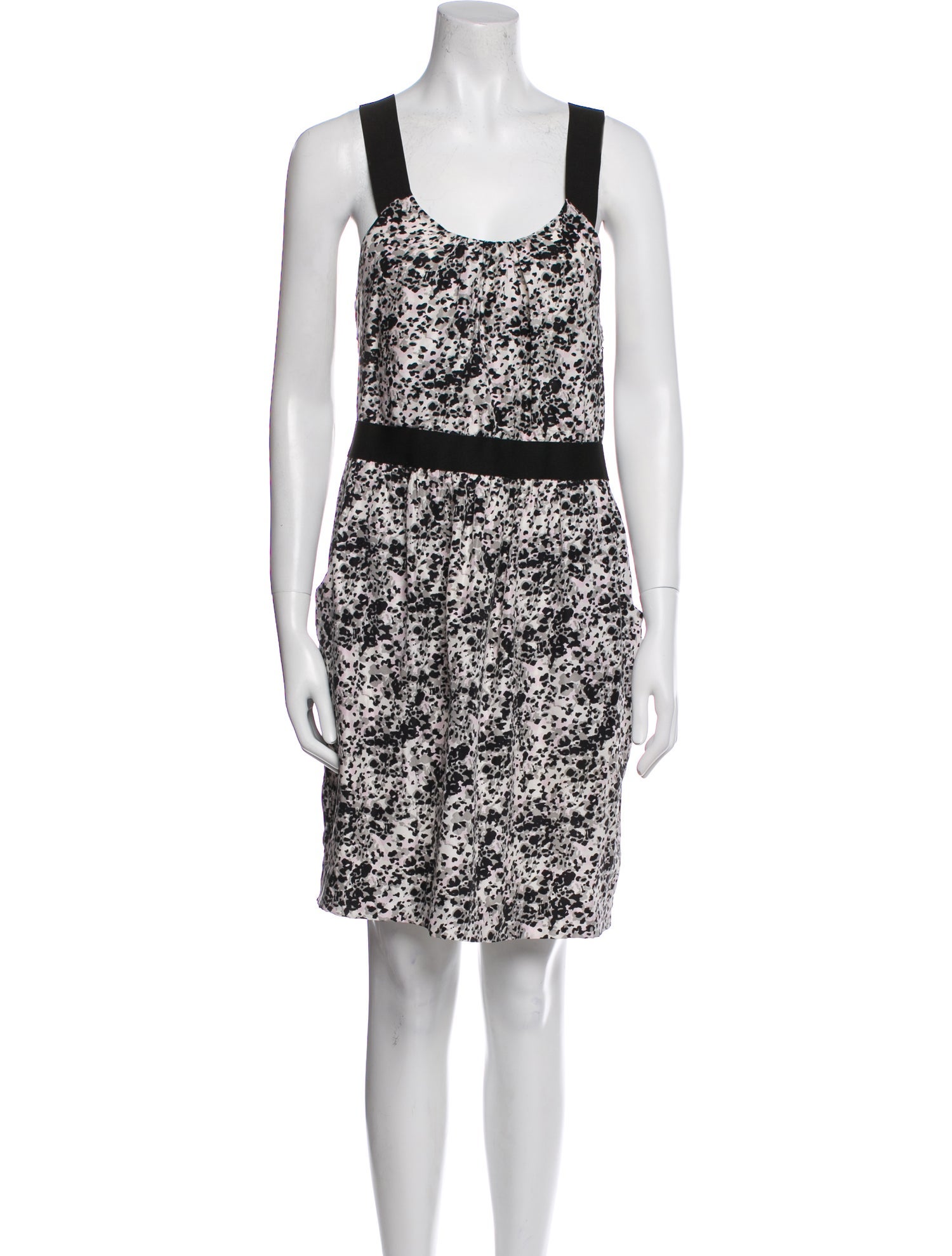 Theory Silk Knee-Length Dress