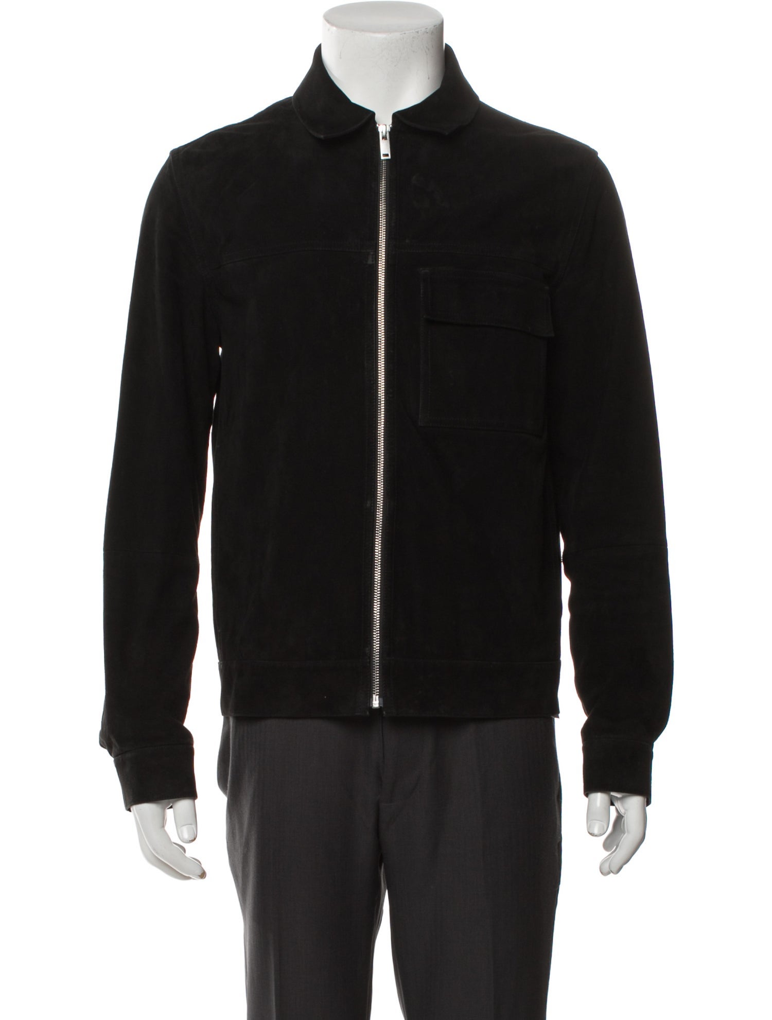 Theory Goat Leather Jacket