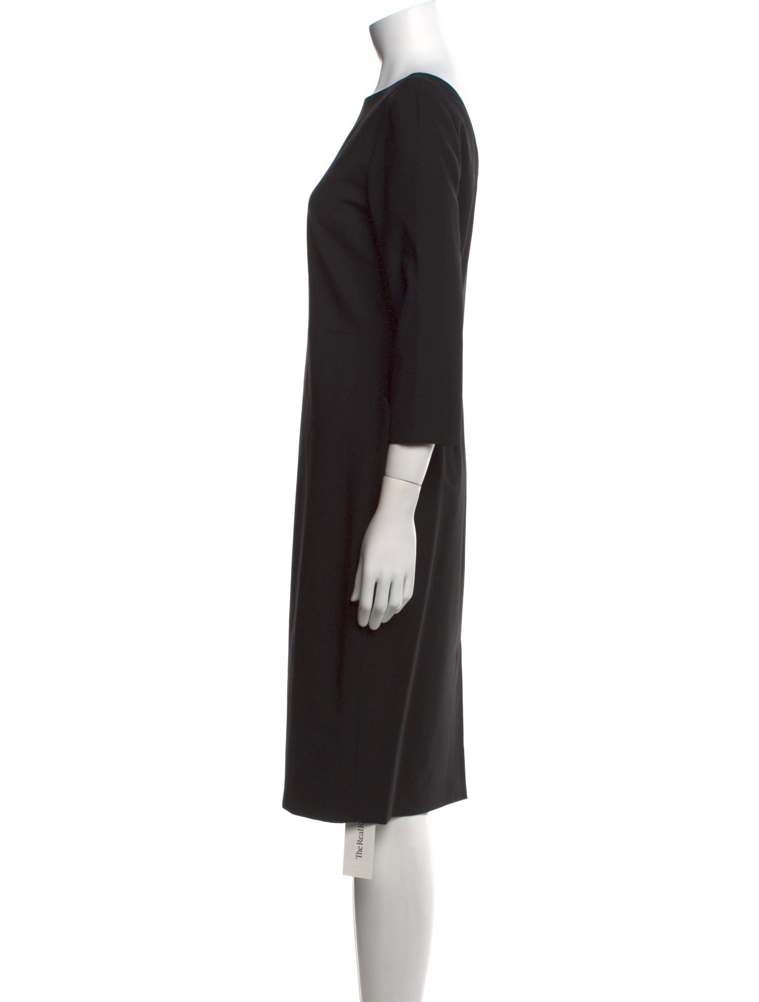 Theory Virgin Wool Knee-Length Dress