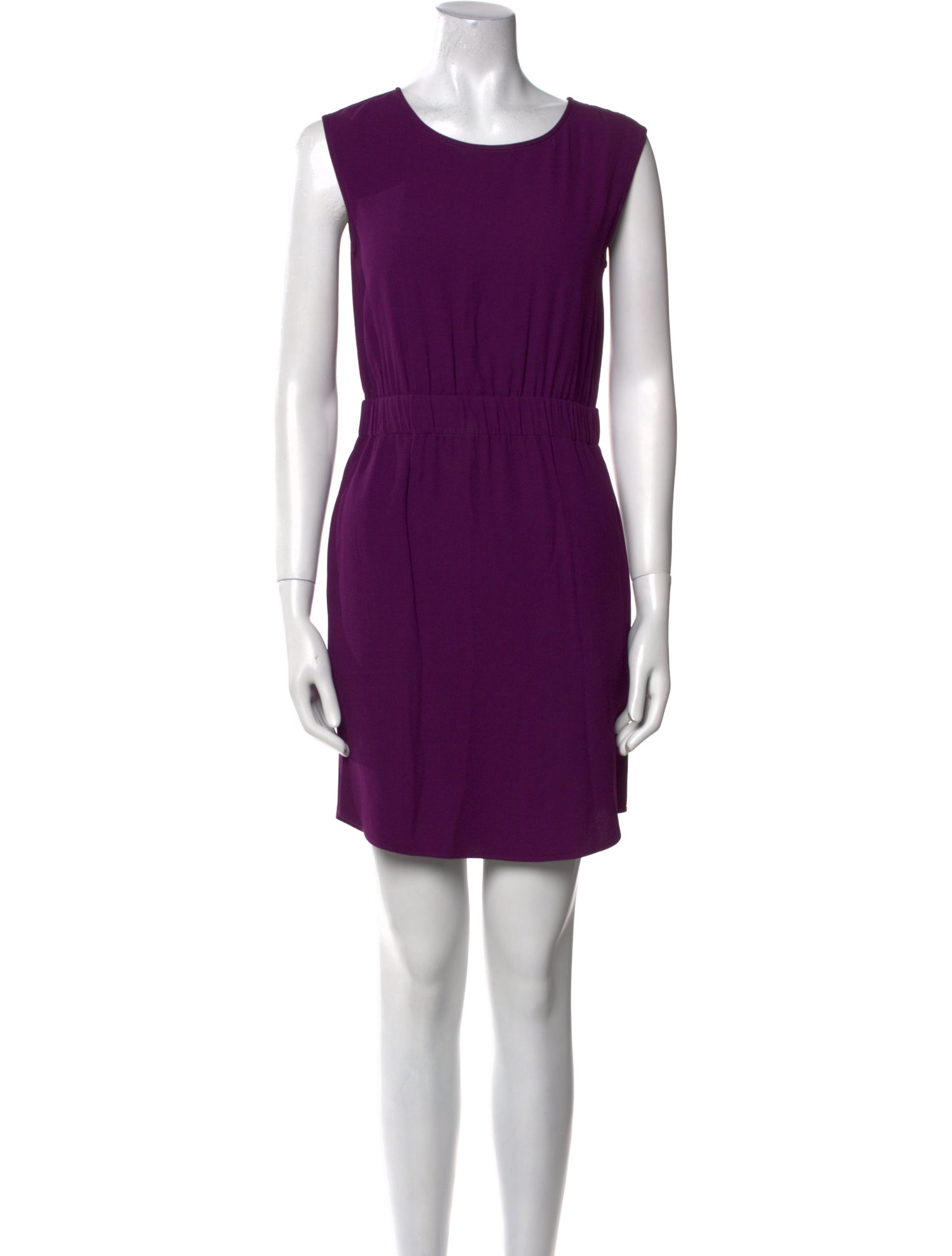 Theory Scoop Neck Mini Dress