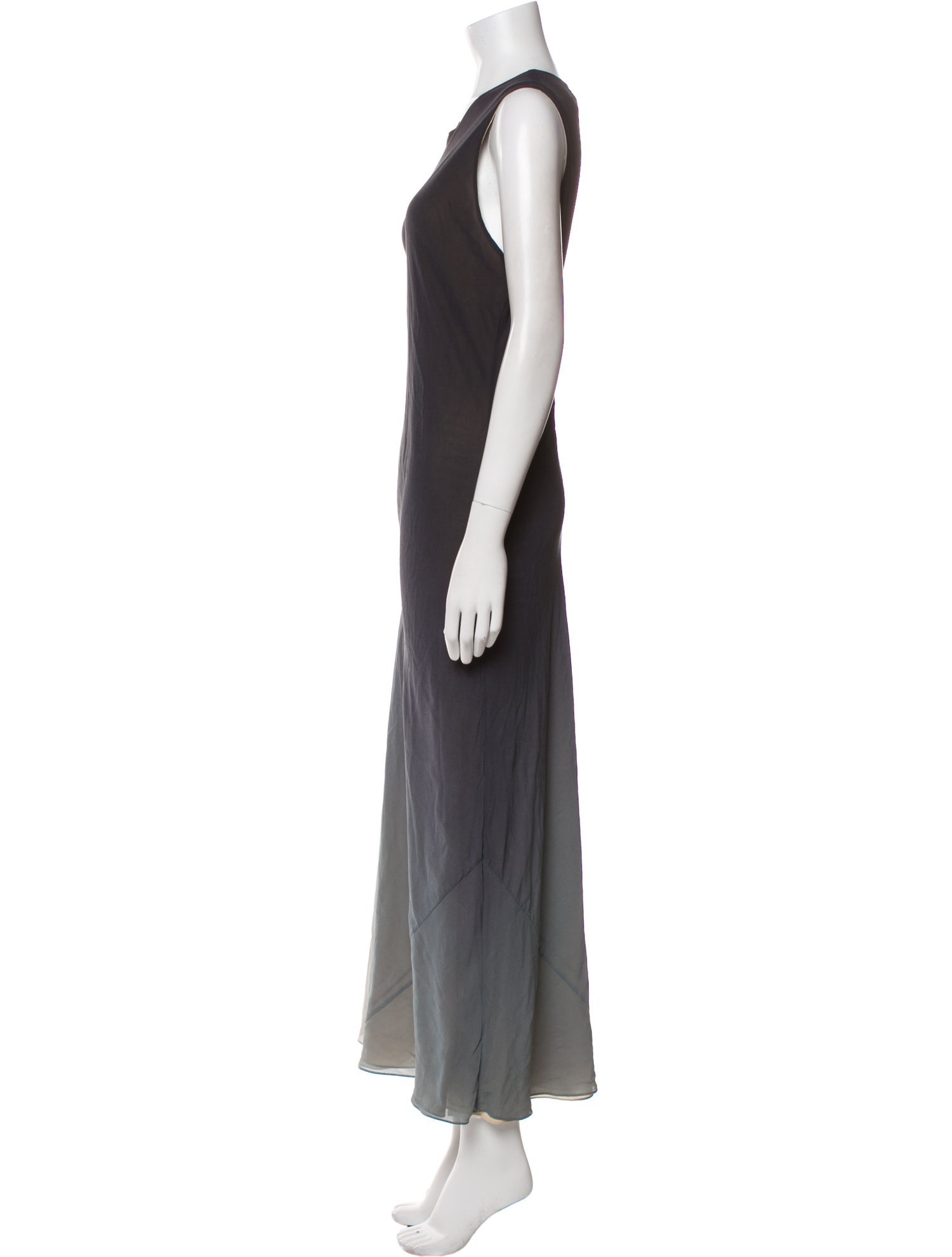 Theory Silk Long Dress