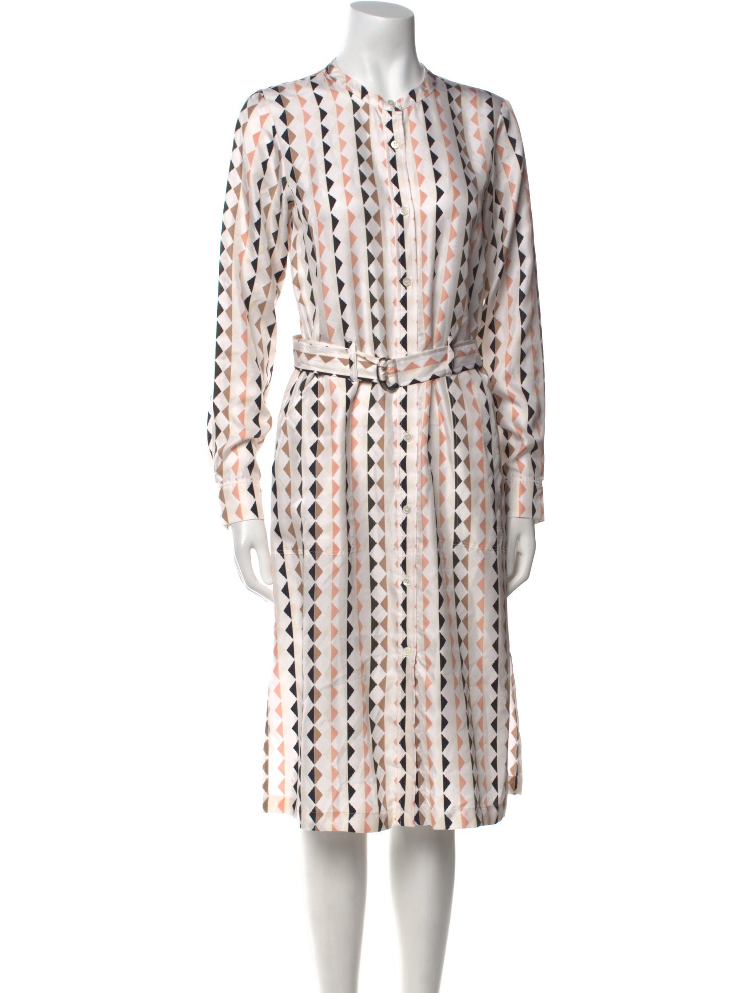 Theory Silk Midi Length Dress