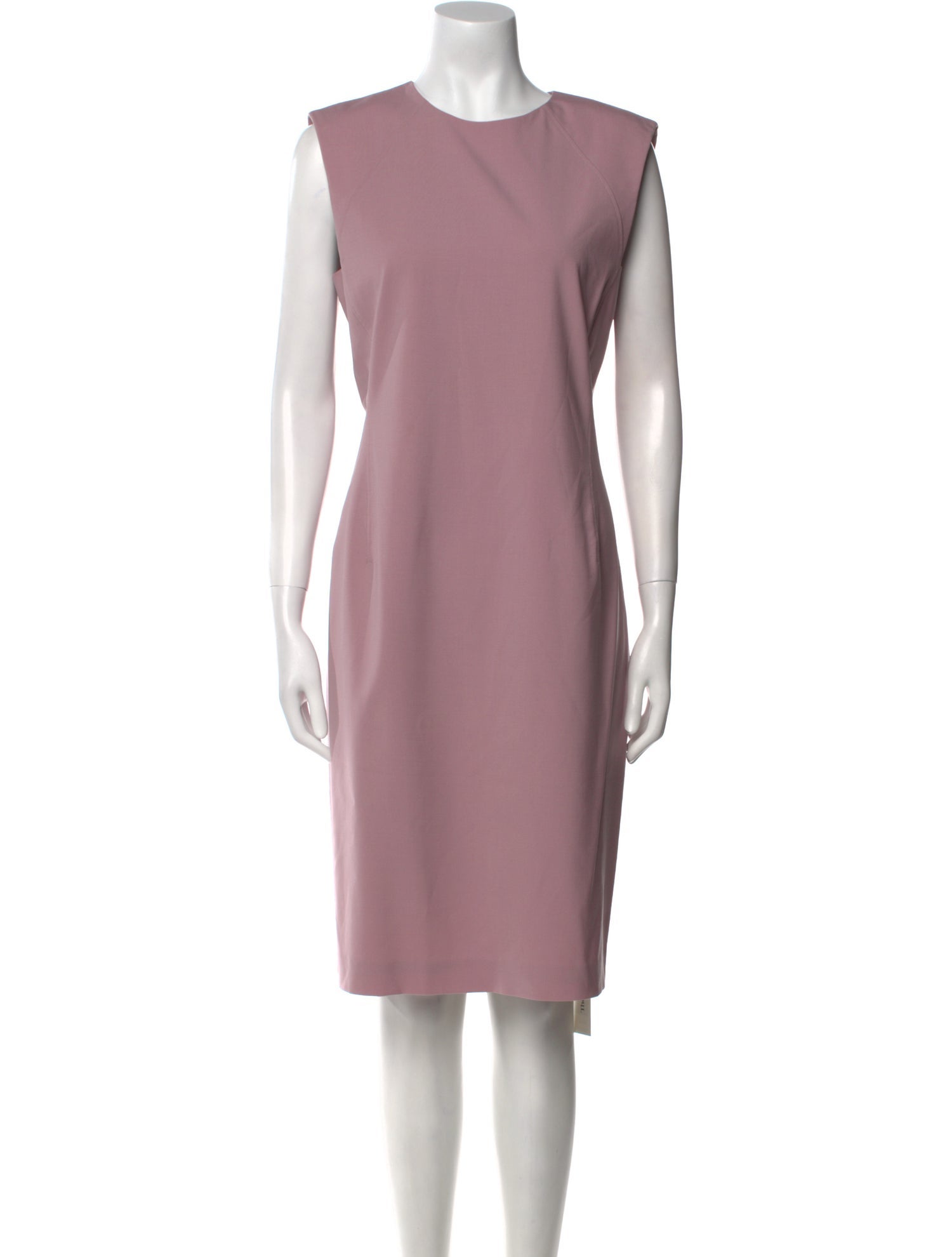 Theory Virgin Wool Knee-Length Dress