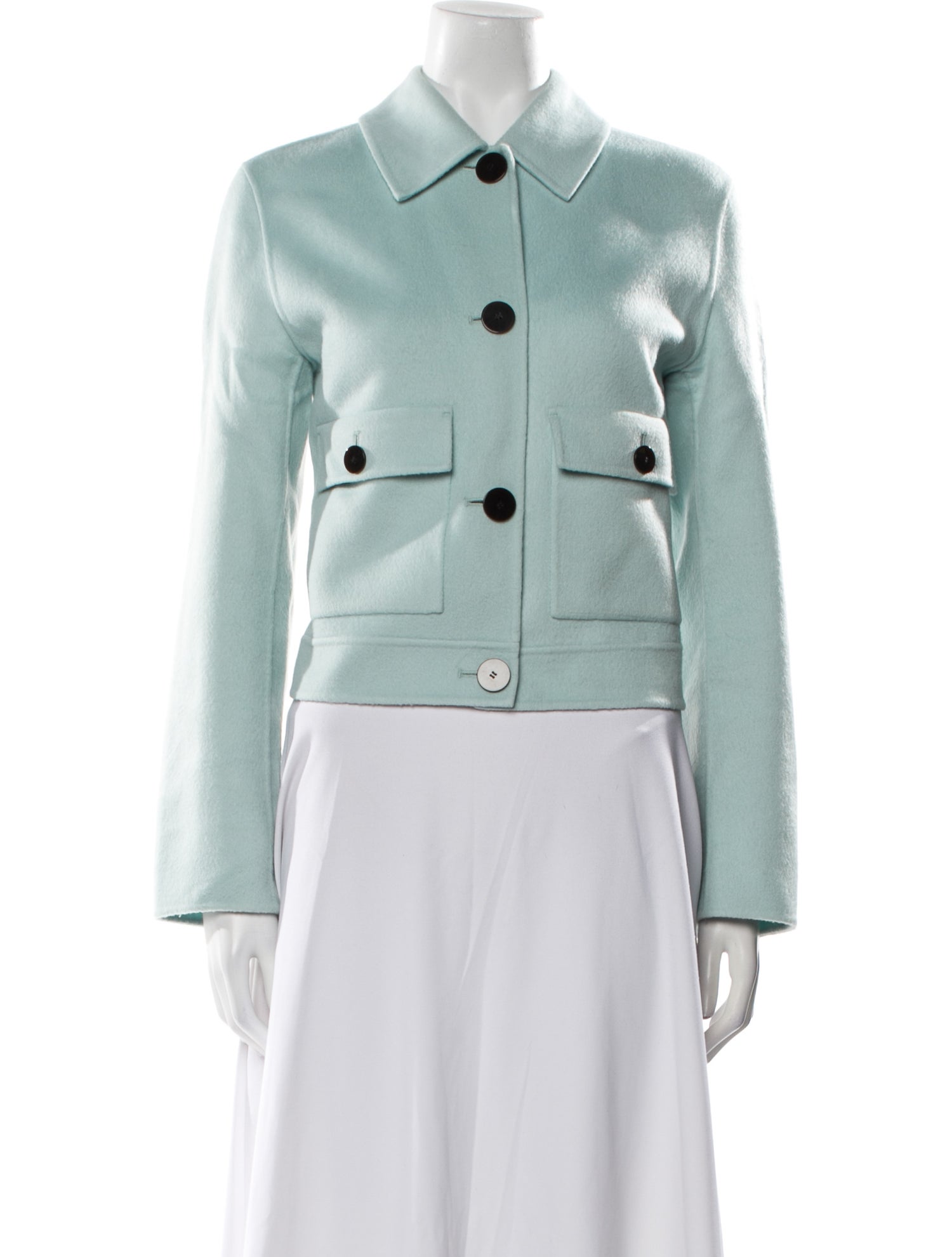 Theory Wool Denim Jacket