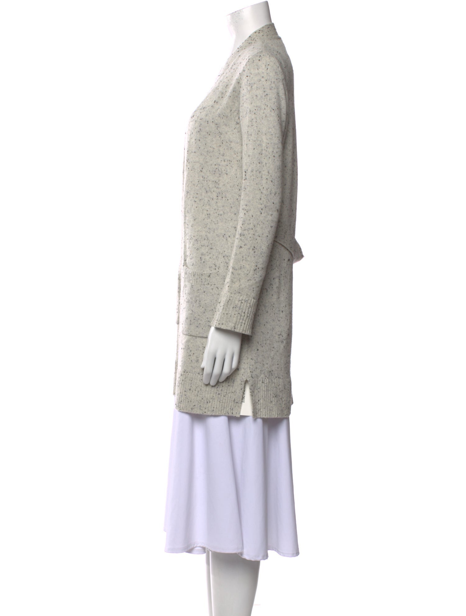 Theory Cashmere Open Front Sweater