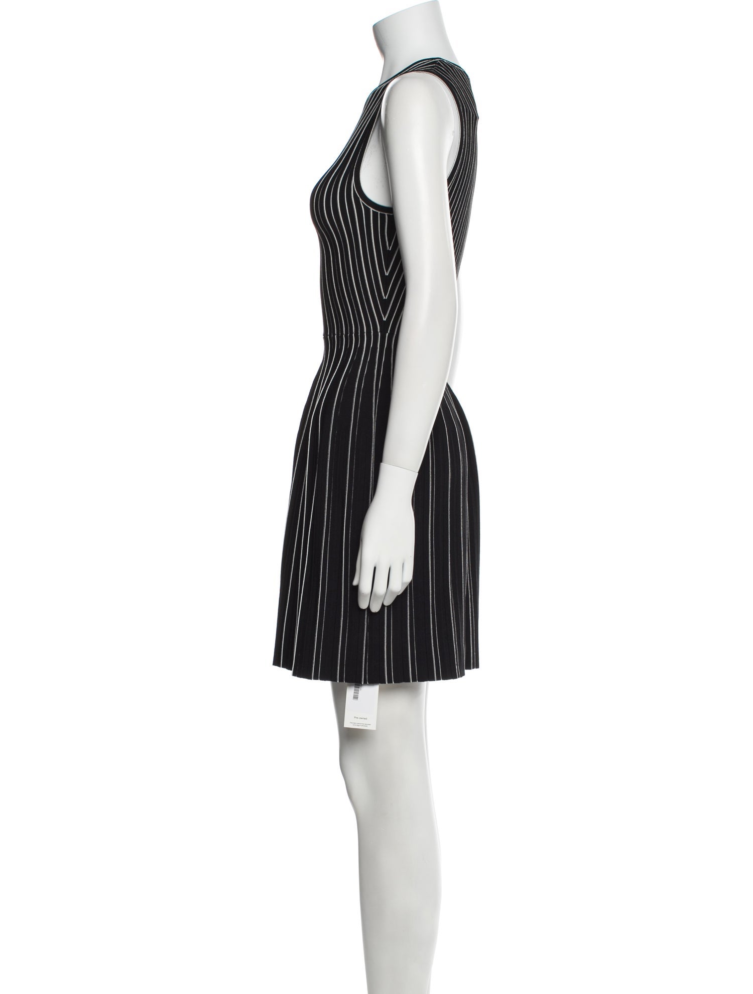 Theory Striped Mini Dress
