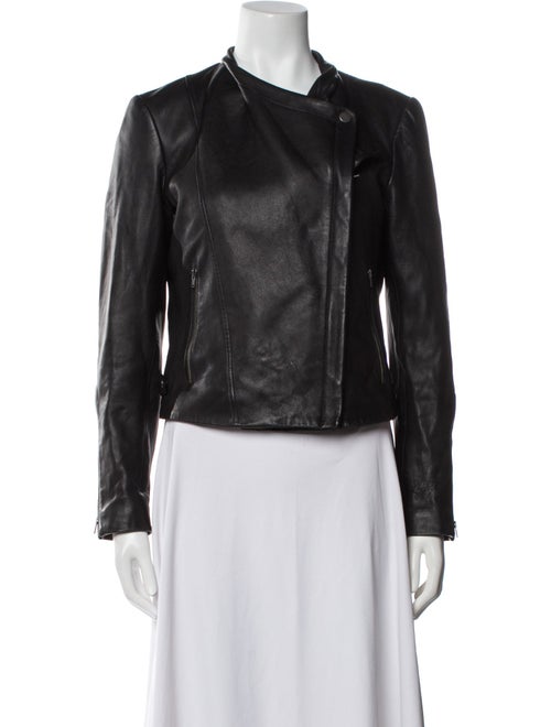 Theory Leather Biker Jacket