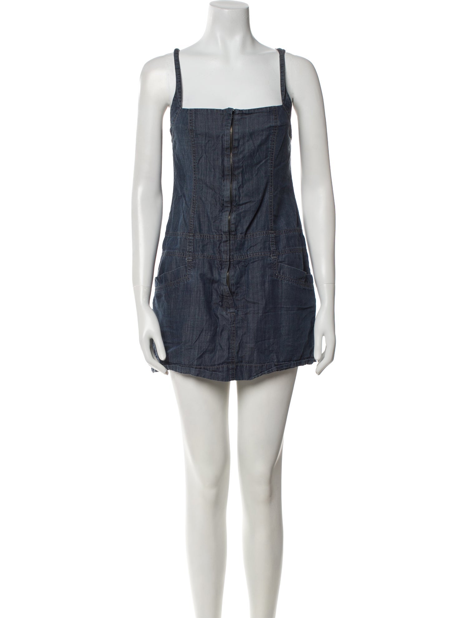 Theory Chambray Mini Dress