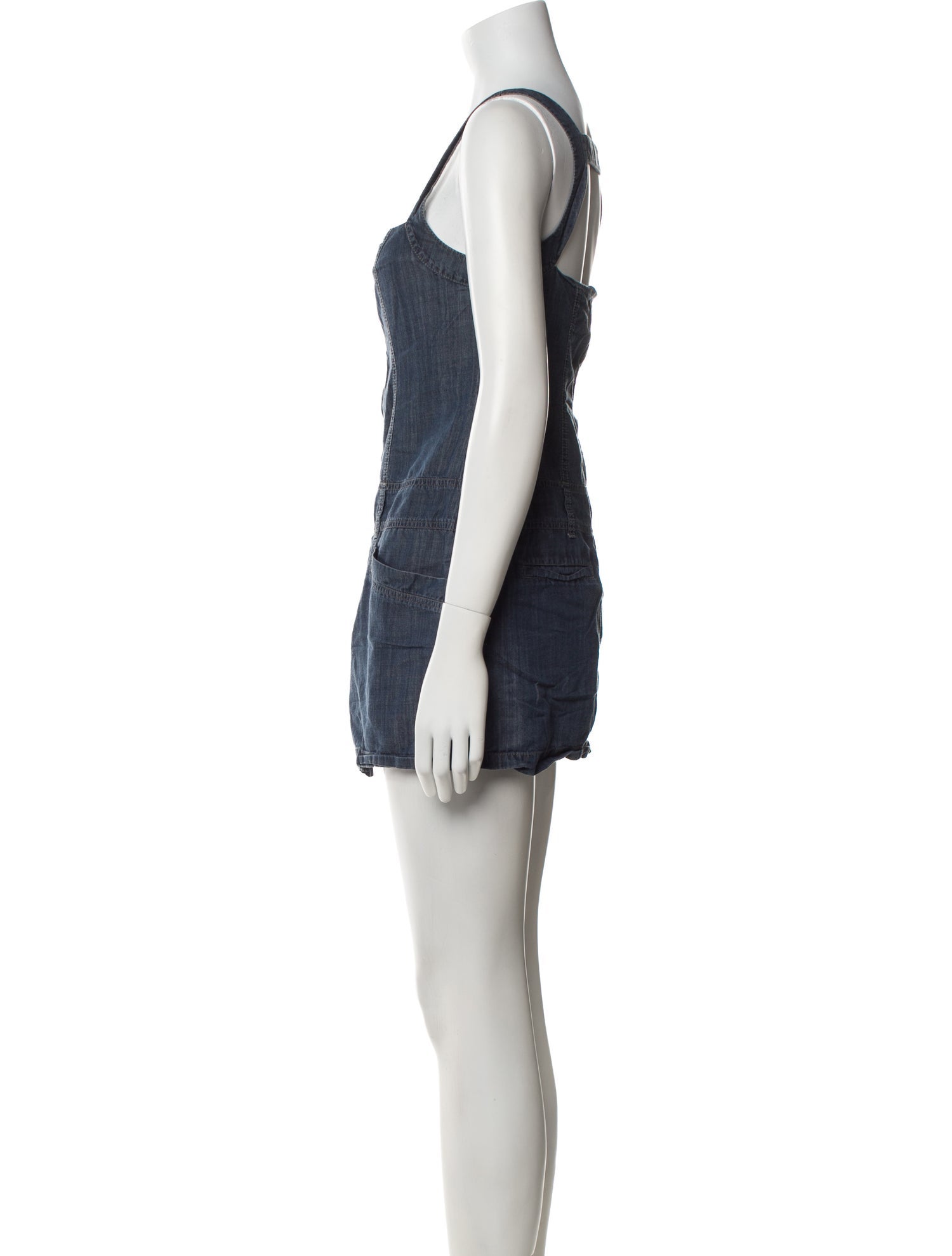 Theory Chambray Mini Dress