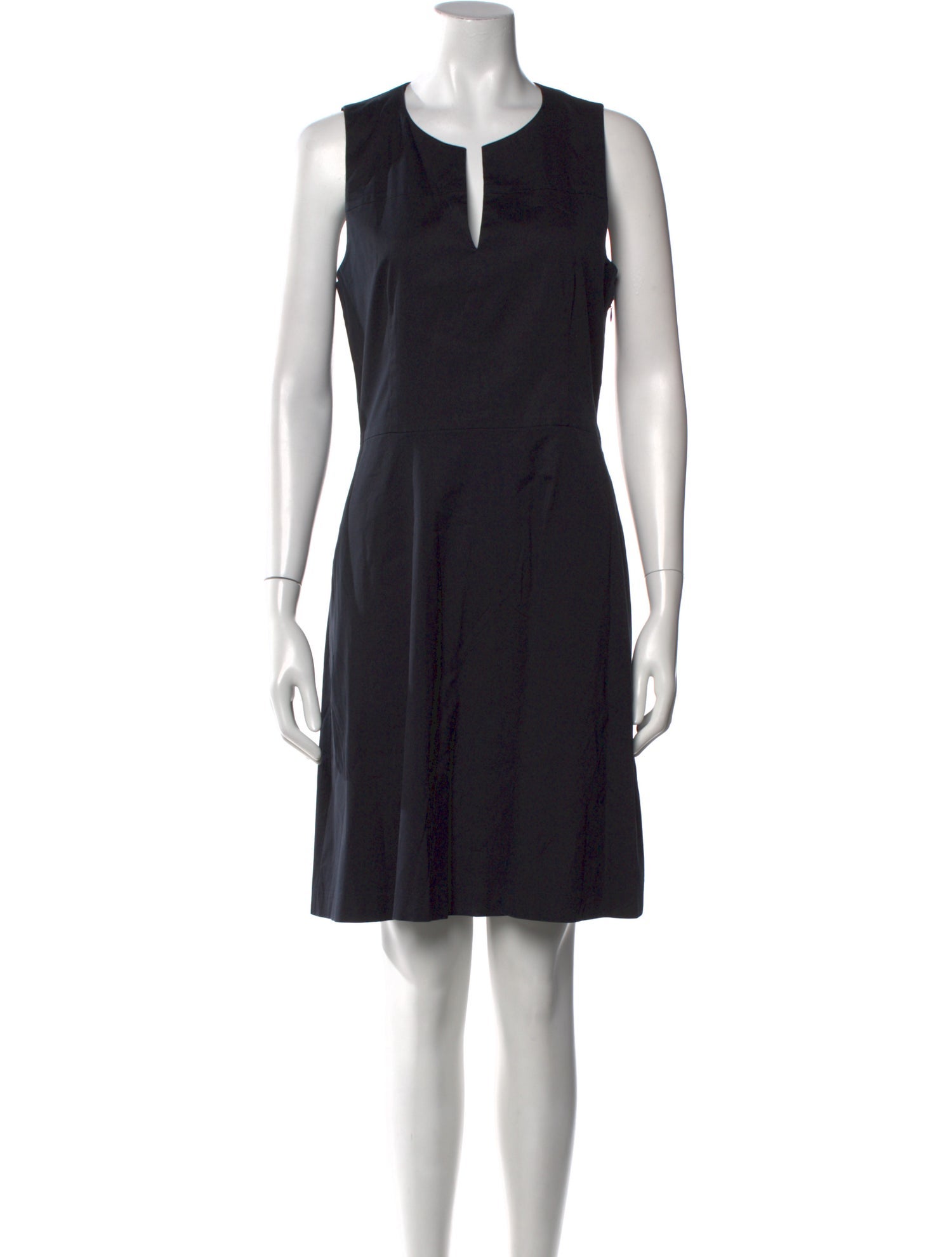 Theory V-Neck Knee-Length Dress