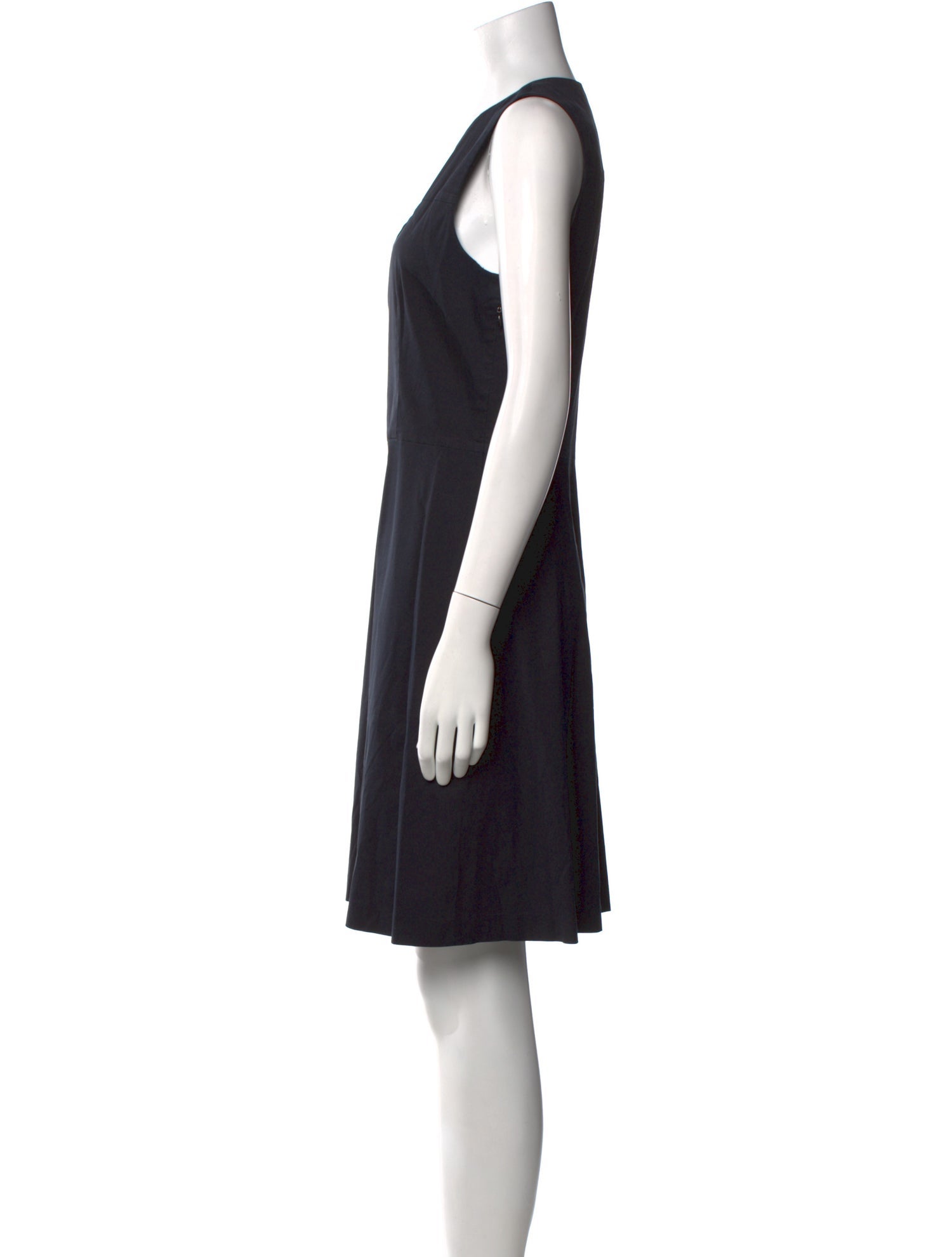 Theory V-Neck Knee-Length Dress