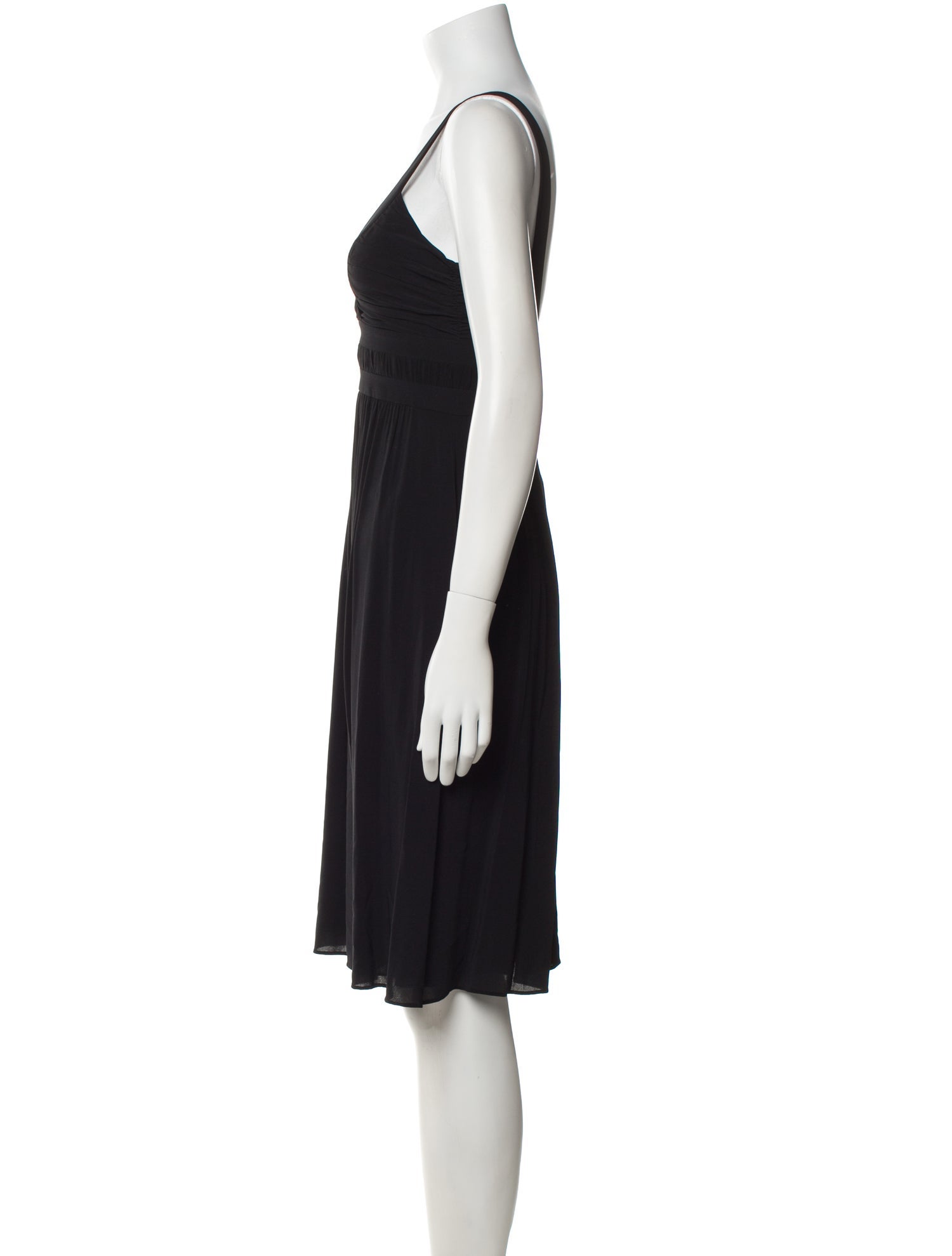 Theory V-Neck Knee-Length Dress
