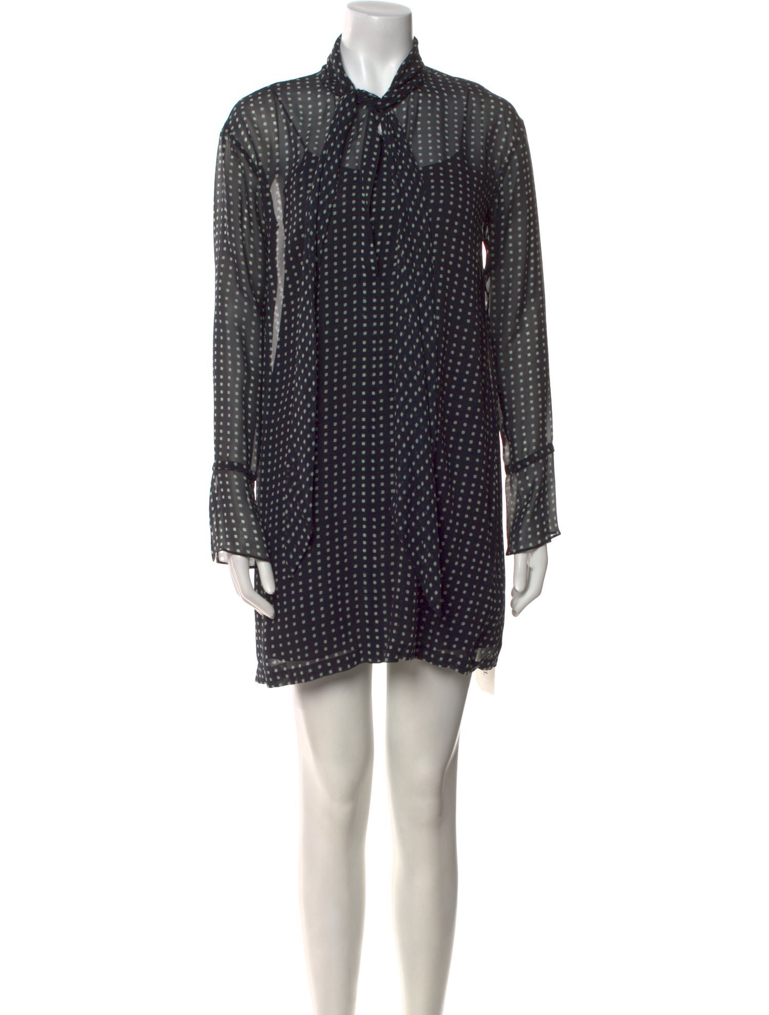 Theory Silk Mini Dress