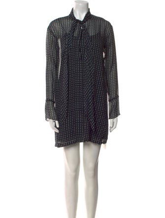 Theory Silk Mini Dress