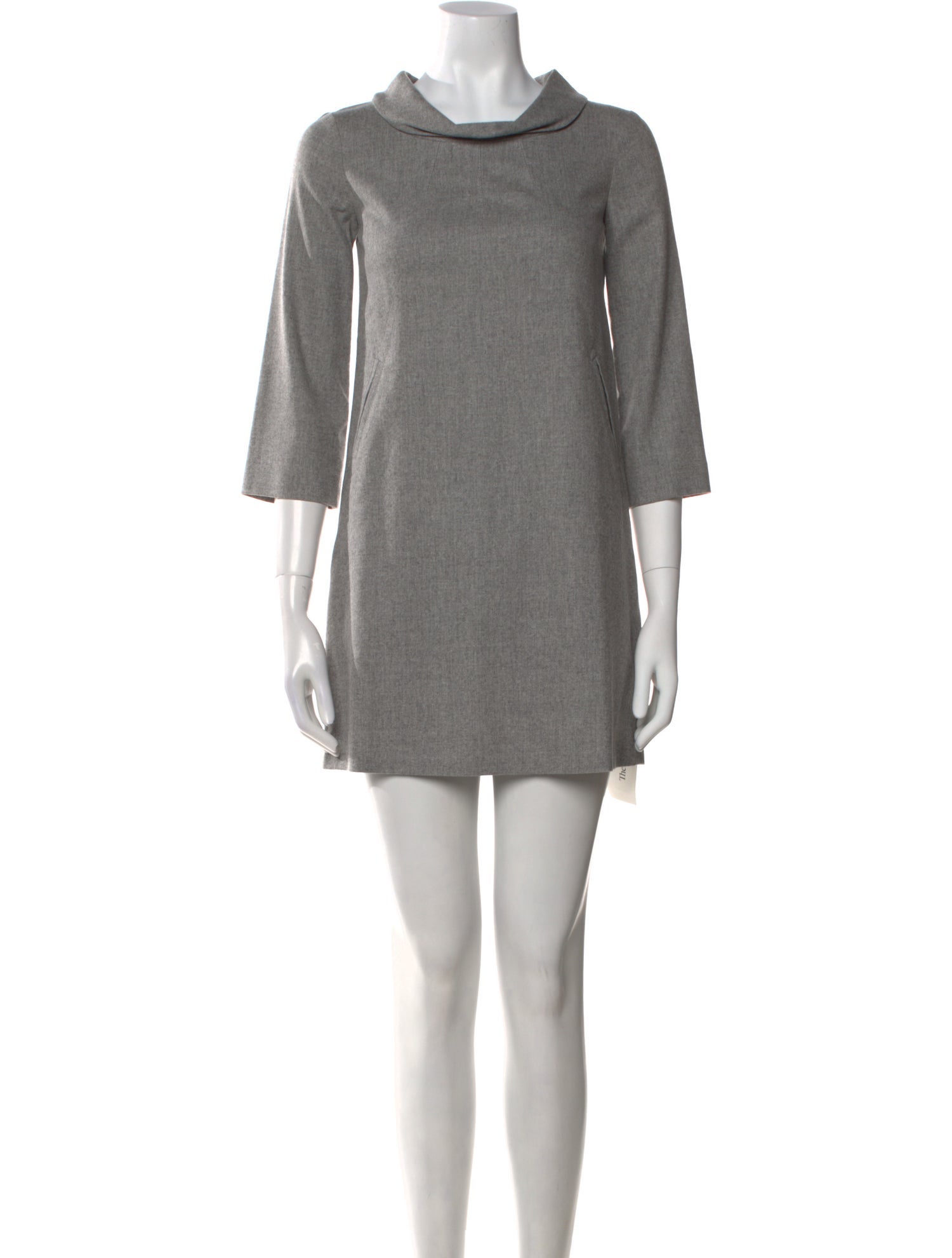 Theory Virgin Wool Mini Dress