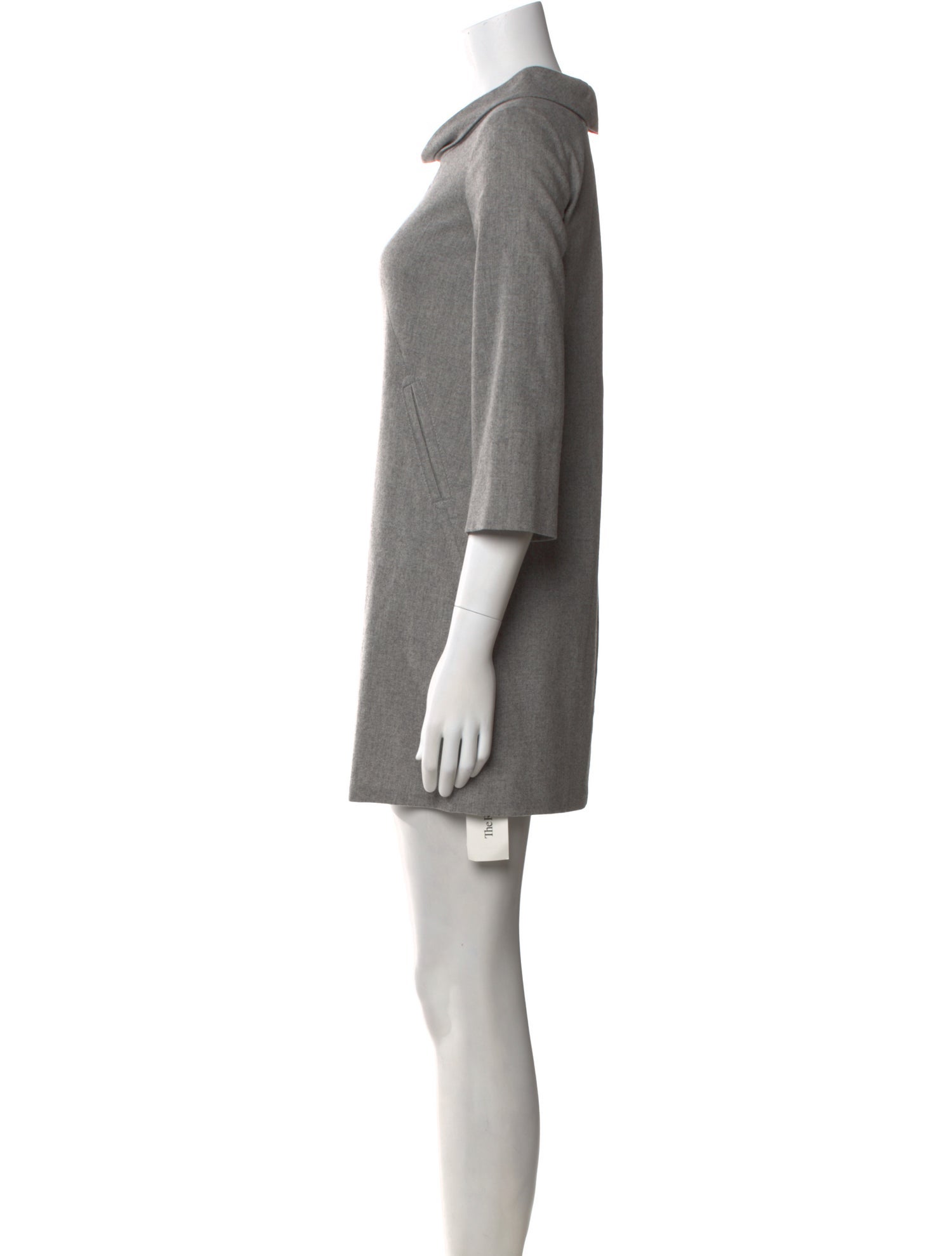 Theory Virgin Wool Mini Dress