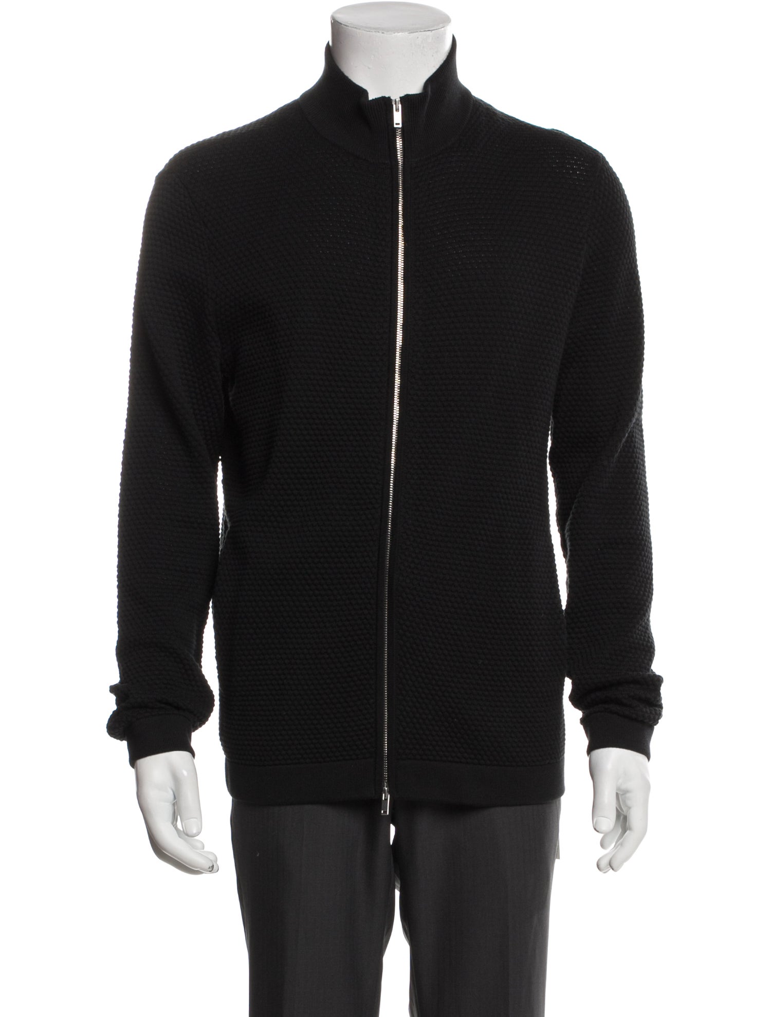 Theory Mock Neck Long Sleeve Cardigan