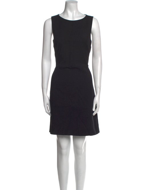 Theory Scoop Neck Mini Dress