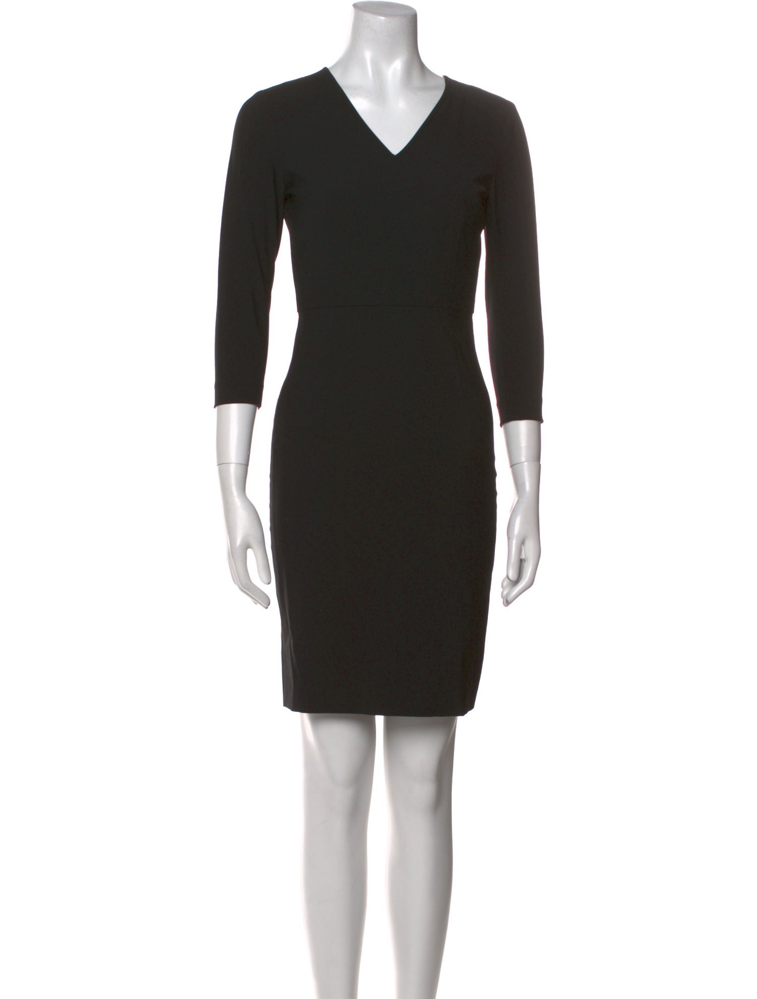 Theory V-Neck Mini Dress