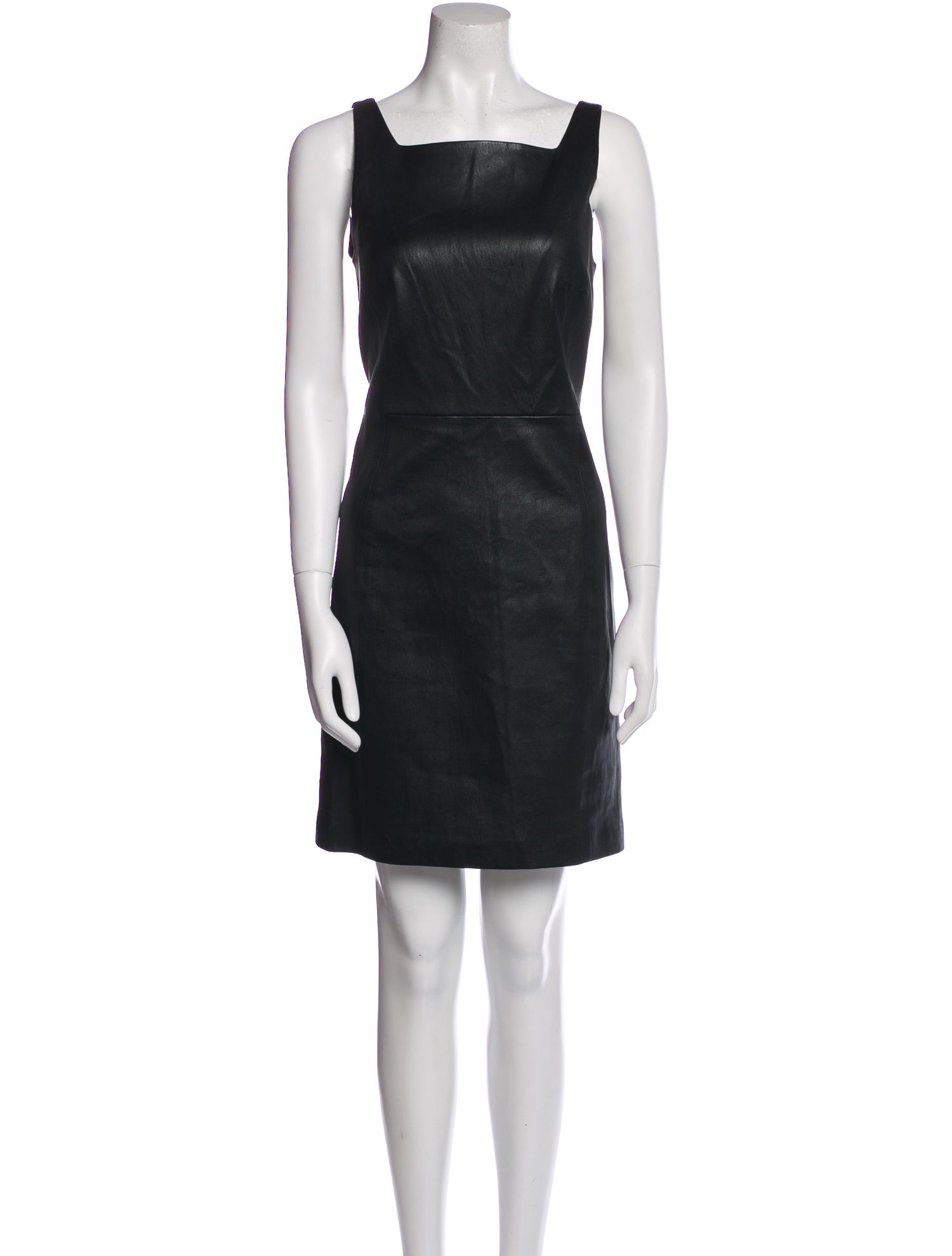 Theory Leather Mini Dress