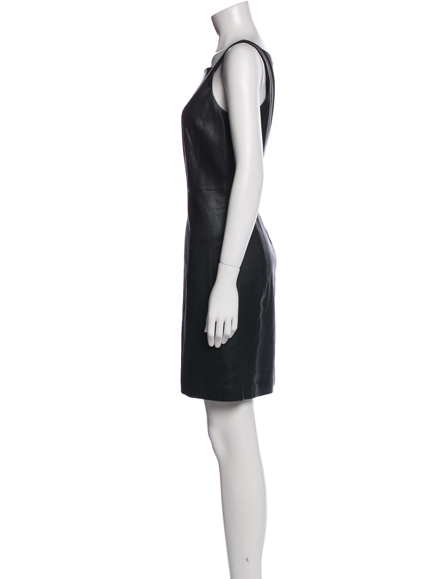 Theory Leather Mini Dress