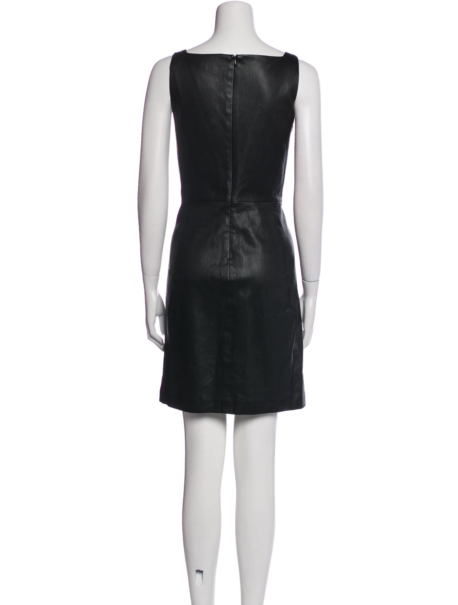 Theory Leather Mini Dress