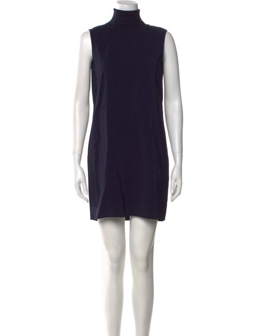 Theory Turtleneck Mini Dress